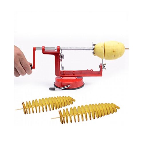 Buy Spiral Potato Slicer - Red in Pakistan