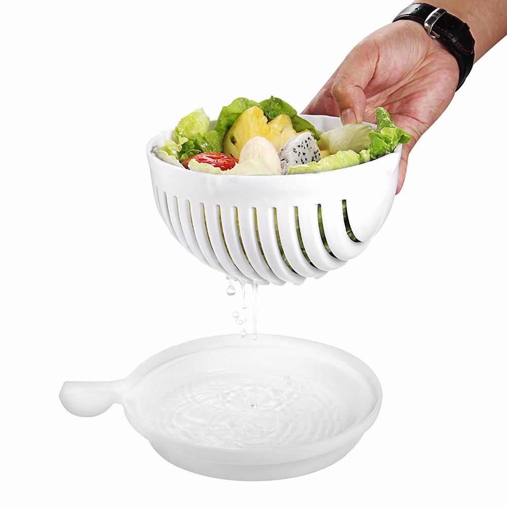 Easy Salad Maker - Salad Cutter Bowl, 1 - King Soopers