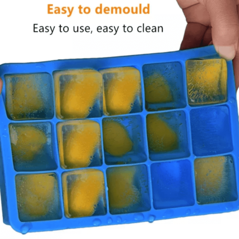 15 Cubes Silicone Ice Cube Tray Online In Pakistan